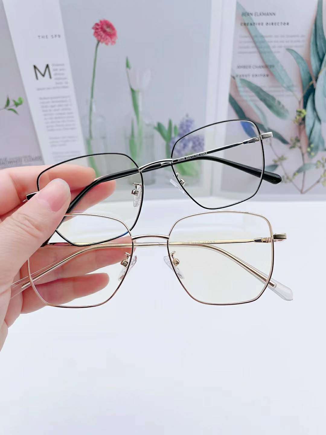 型号：35038，超轻素颜显瘦韩版潮流可配近视眼镜框己出货详情图4