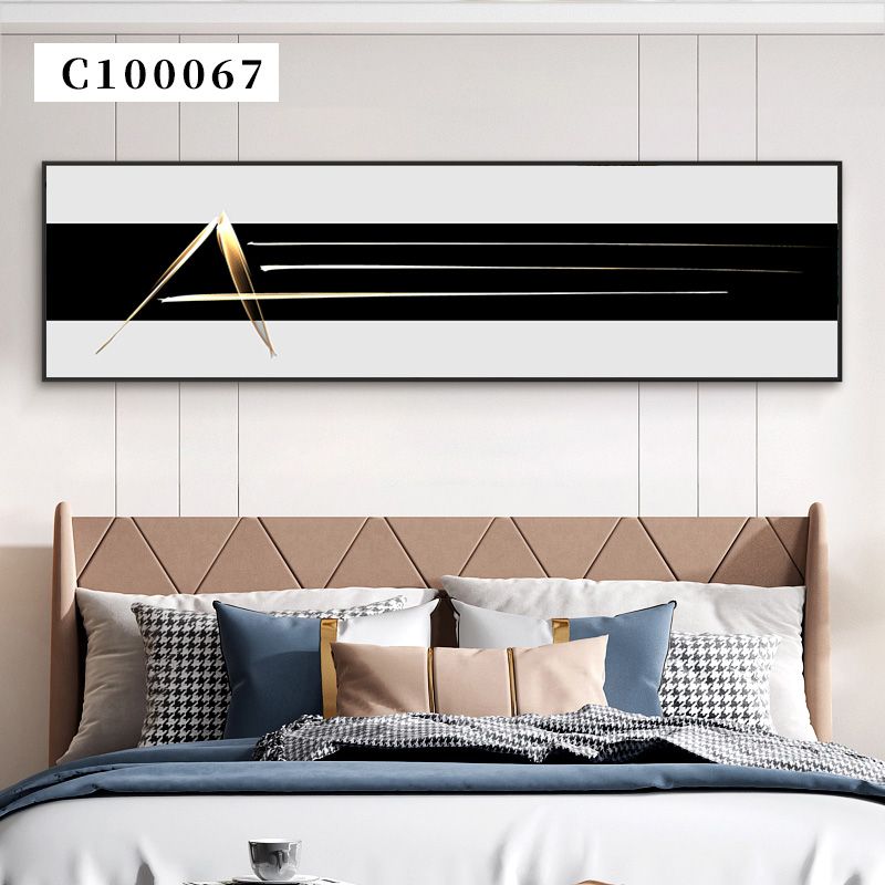 铝合金晶瓷晶贝现代抽象床头画3️⃣详情图2