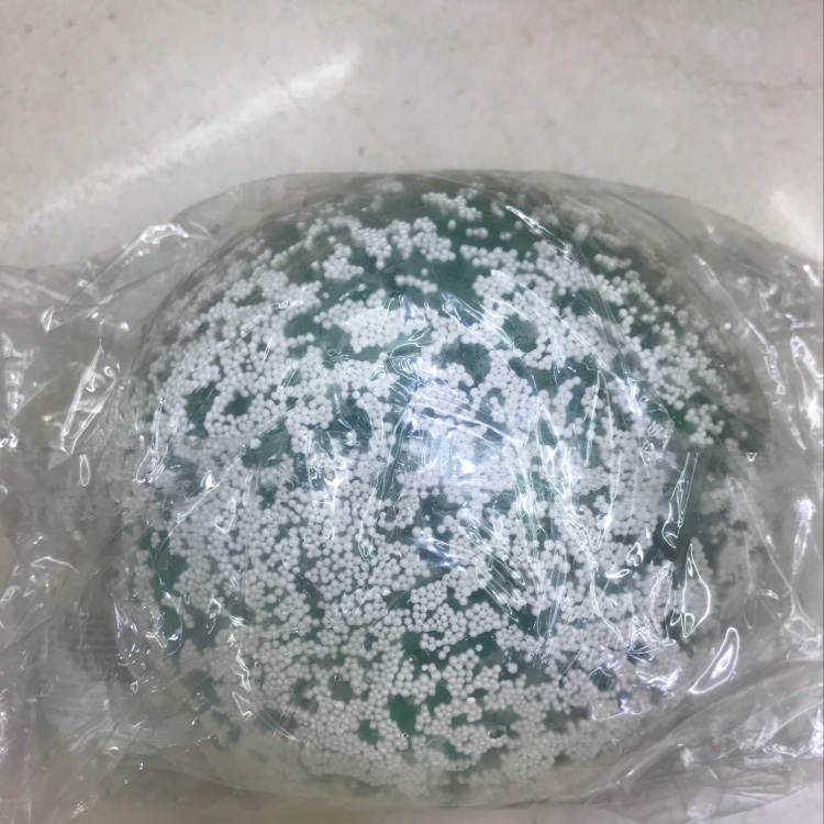 12 cm vent foam particle ball blue