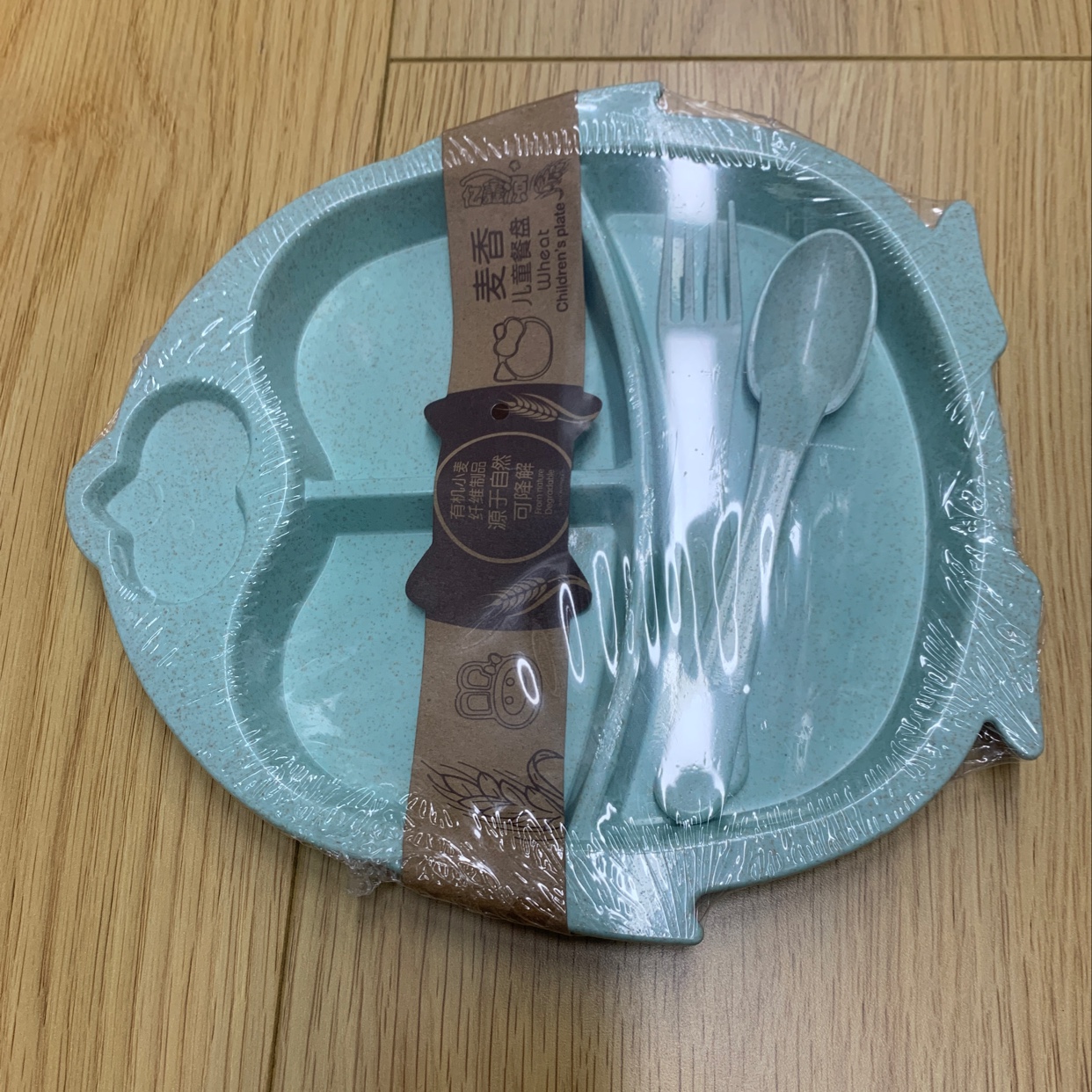 Small Fish Children's Plate Drain Creative Pattern Cartoon 2021 Children's Products