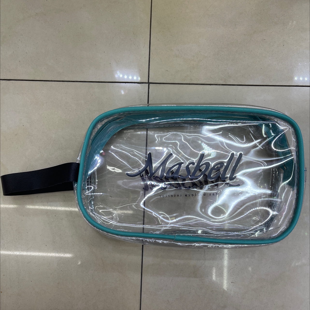 透明PVC字母化妆包收纳包