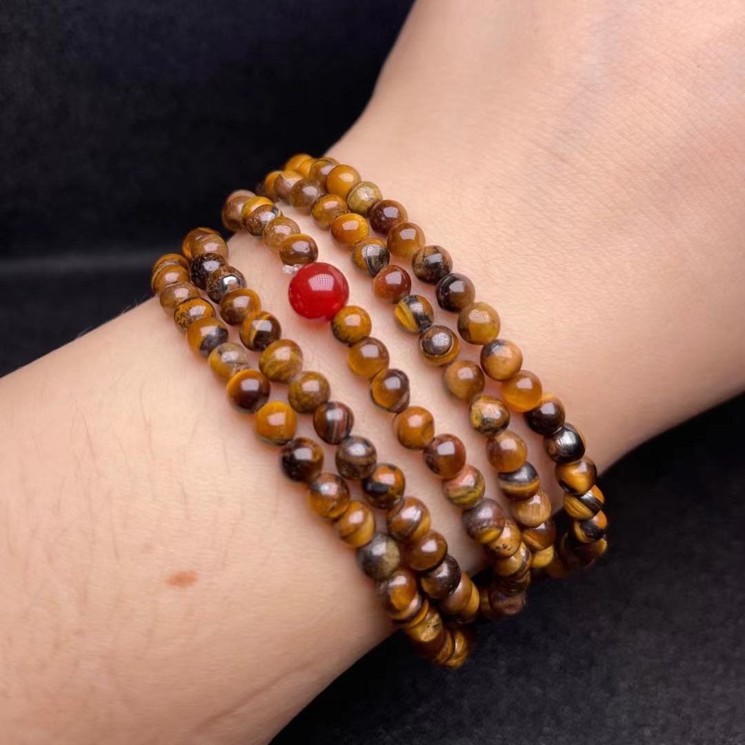 新款特惠[爱心]
4m216玛瑙佛珠虎眼石小巧而精致[福]颜色可搭配