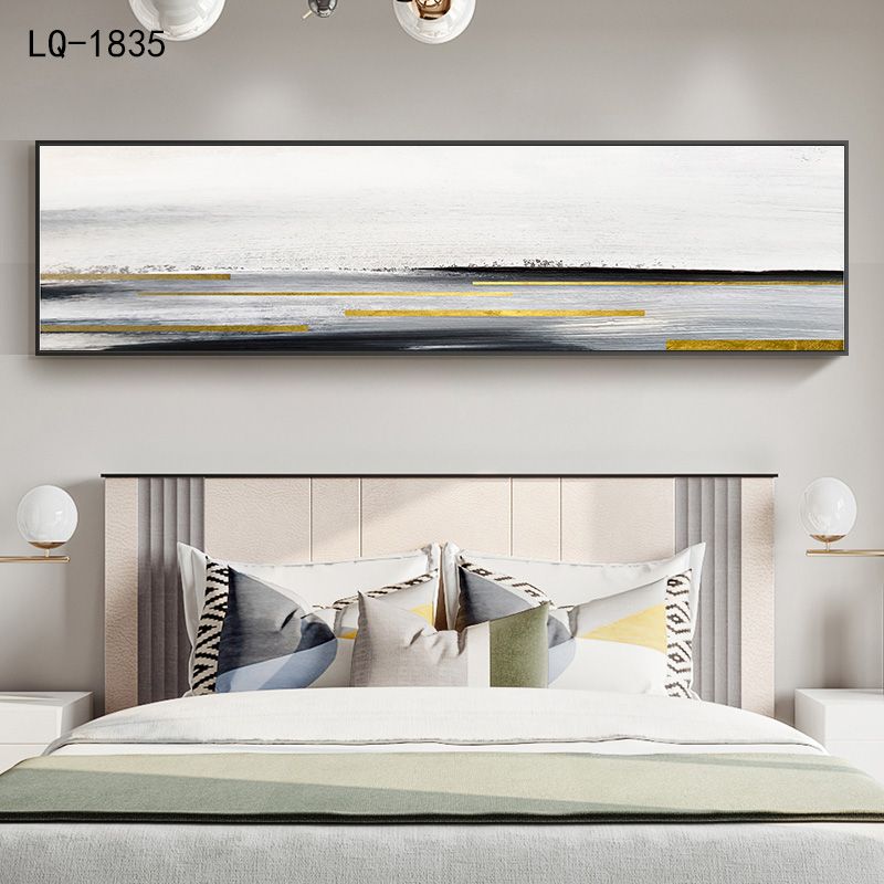 铝合金晶瓷晶贝现代抽象床头画4️⃣详情图1