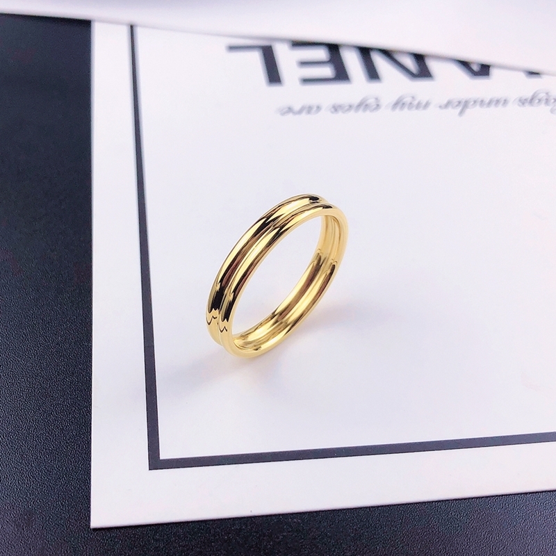 Ring Gold high-grade ring ring female ring niche design light luxury cold fashion personality index finger ring 1