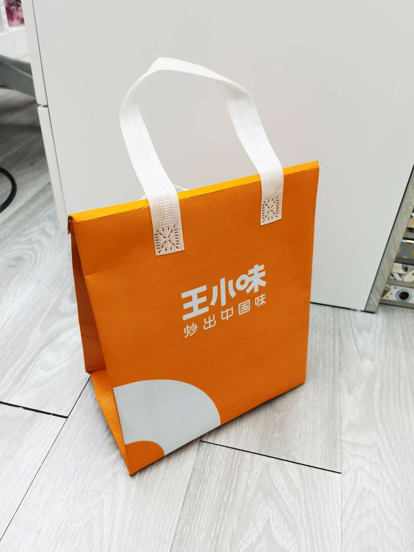 Non-woven fabric insulated bags, cold preservation bags, takeout bags, fresh-keeping bags details Picture