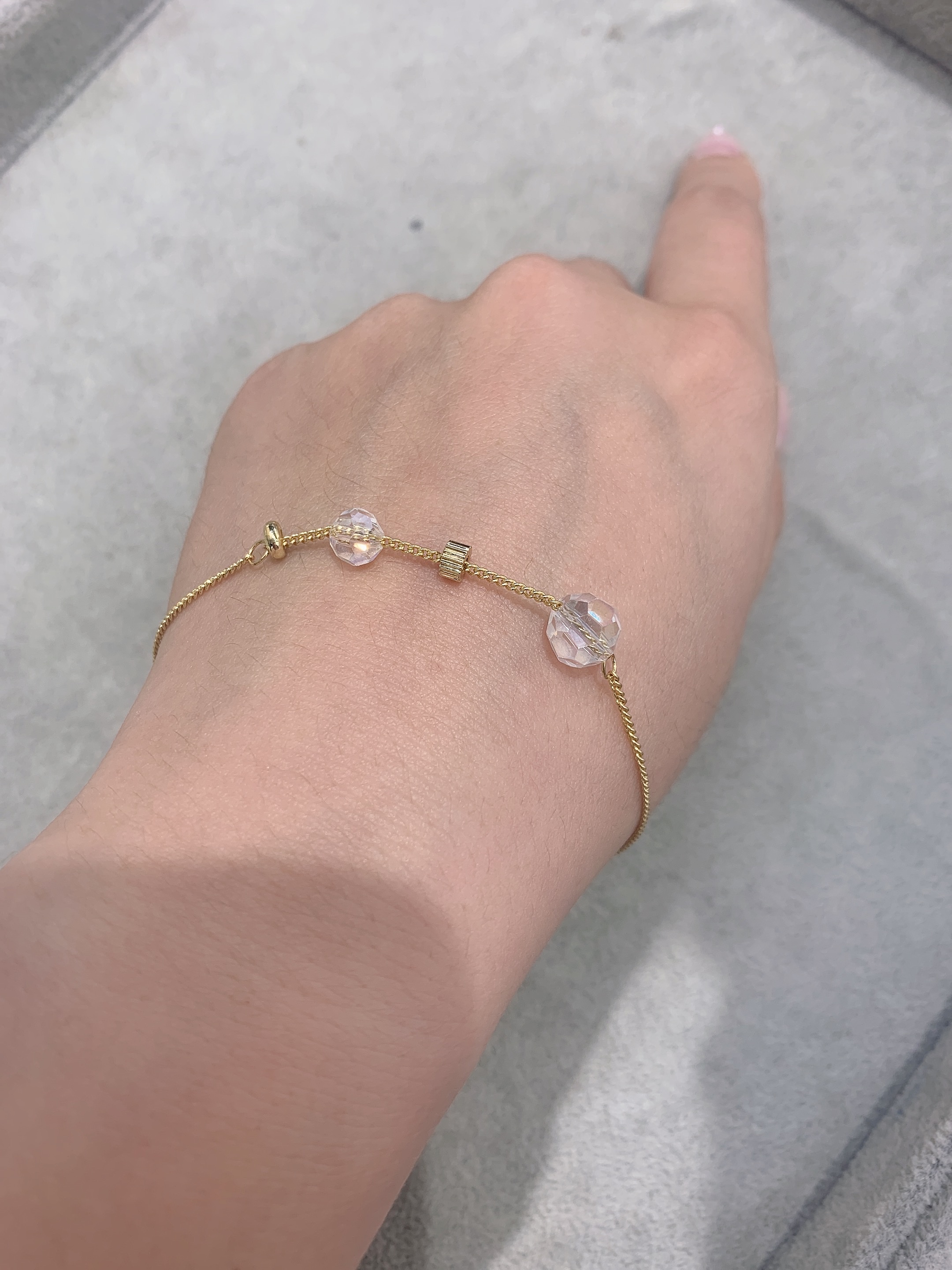 Temperamento cristal pulsera detail image 3