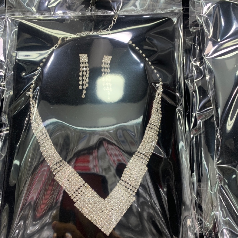结婚大项链结婚饰品 新款流行项链  宴会生日项链饰品