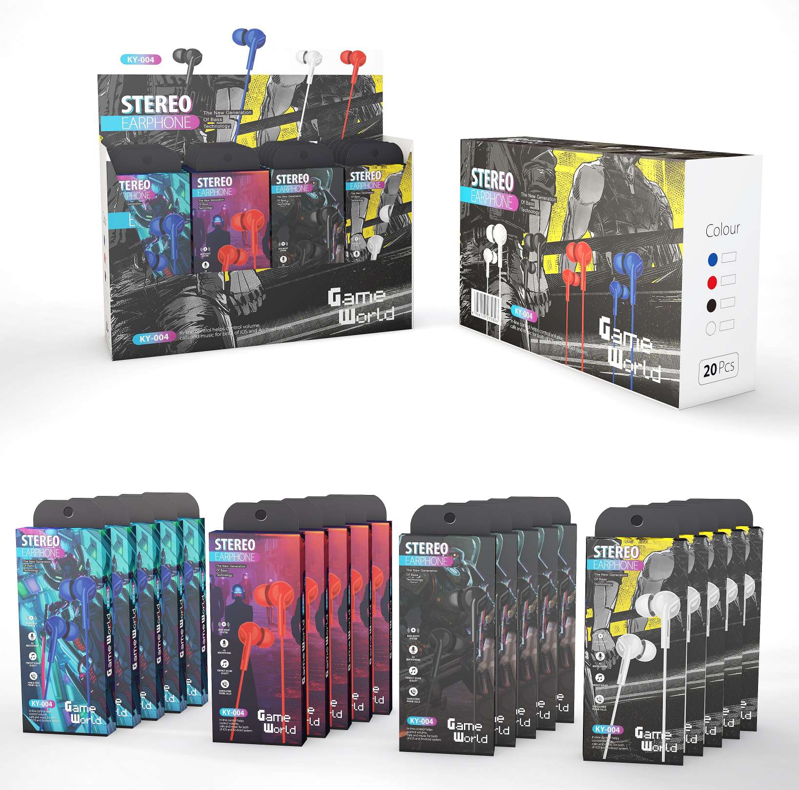 Guangdong Sogo headphones, gift box details Picture