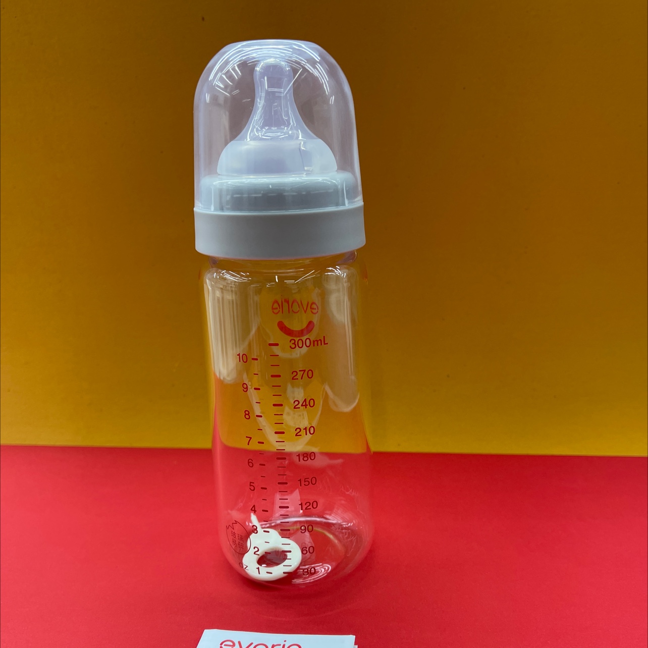 爱得利evorie晶钻宽口径玻璃奶瓶（300ml)详情图3