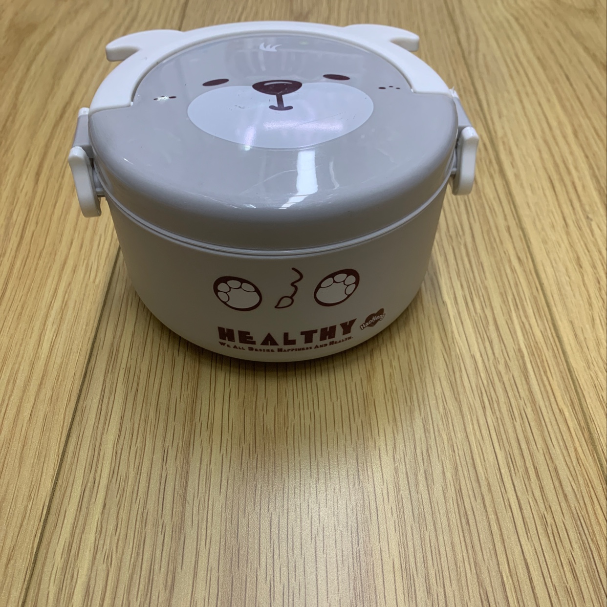 Big Bear Cartoon Lunch Box A Layer Of Lunch Box 2021 New Student Lunch Box