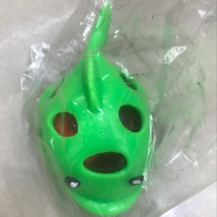 Whale vent ball green