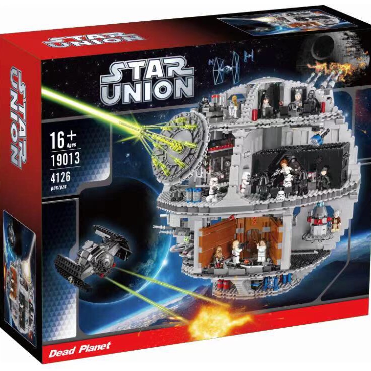 19013/60010/180019 Death Star, 4126PCS, color box