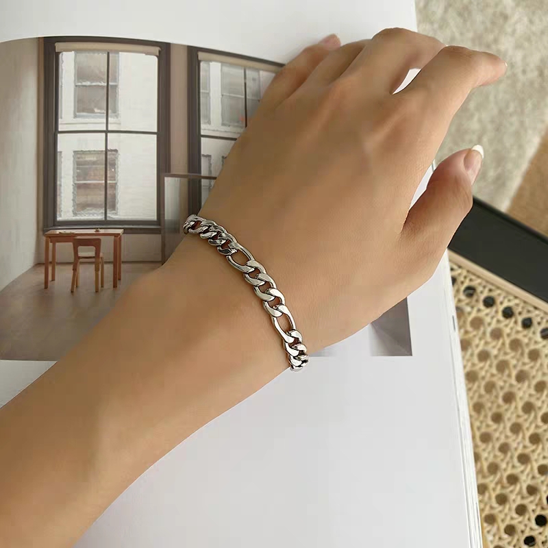 Korean hiphop bracelet hiphop bracelet ladies simple personality fashion male hand jewelry