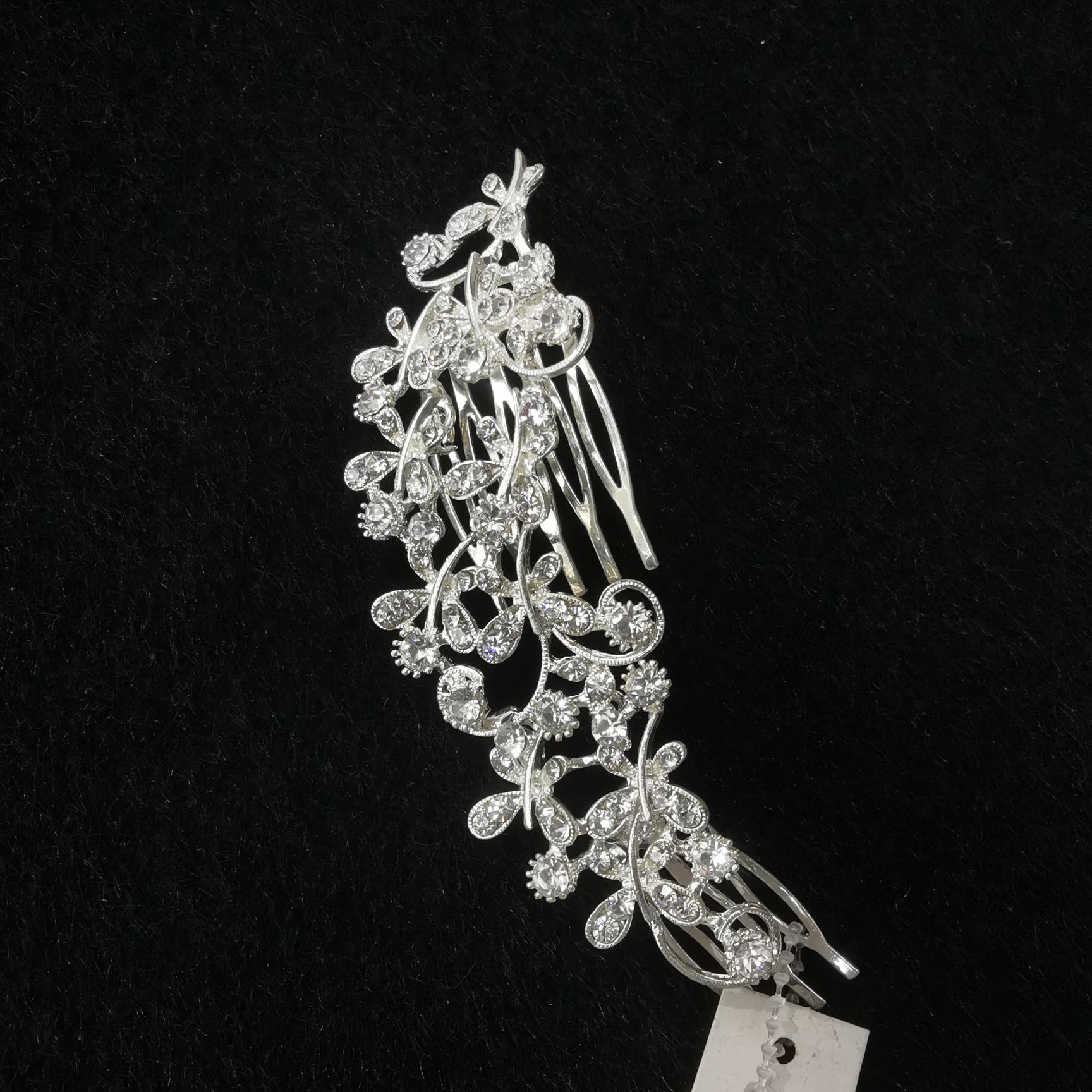 Bridal headdress Rhinestone hairbrush Hairpin Pearl bangs medium tooth comb comb Lady hairpin headdress