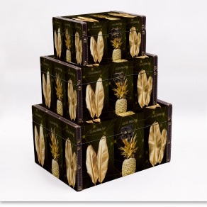 European-style retro household cosmetics storage box, organizing box, clothes storage box, travel jewelry box