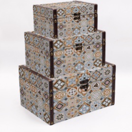 Three-piece vintage box set