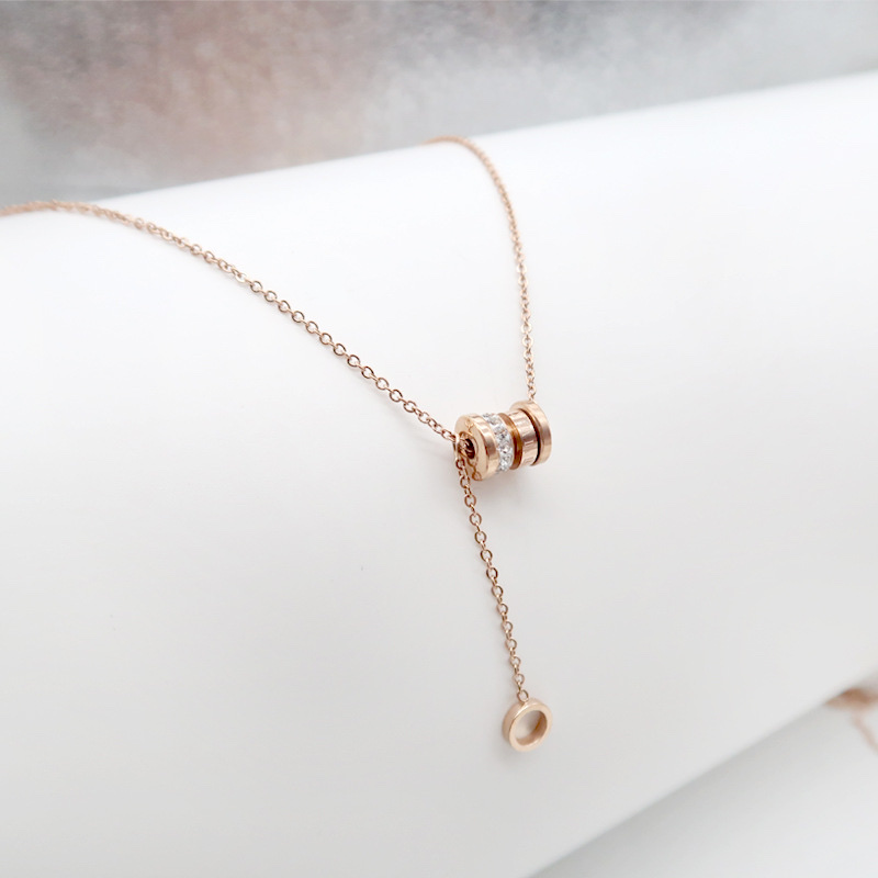 重工简约组合食指纯银戒指女轻奢小众ins冷淡风个性蹦迪项链464884白底实物图