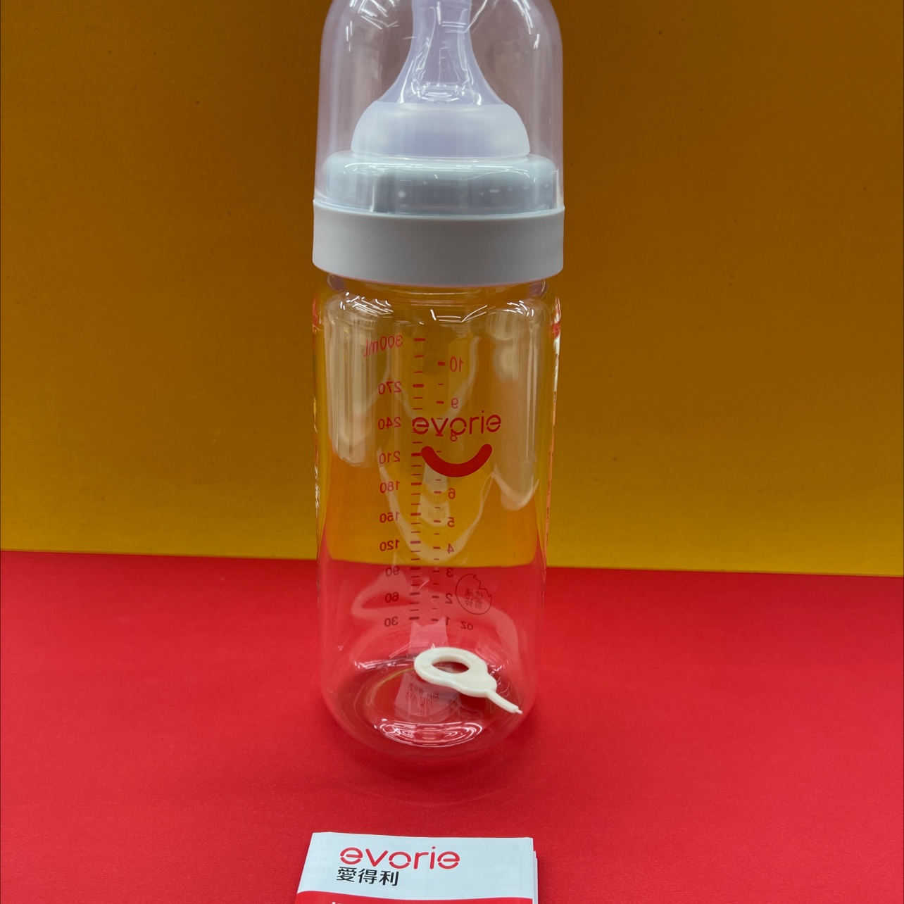 爱得利evorie晶钻宽口径玻璃奶瓶（300ml)详情图2