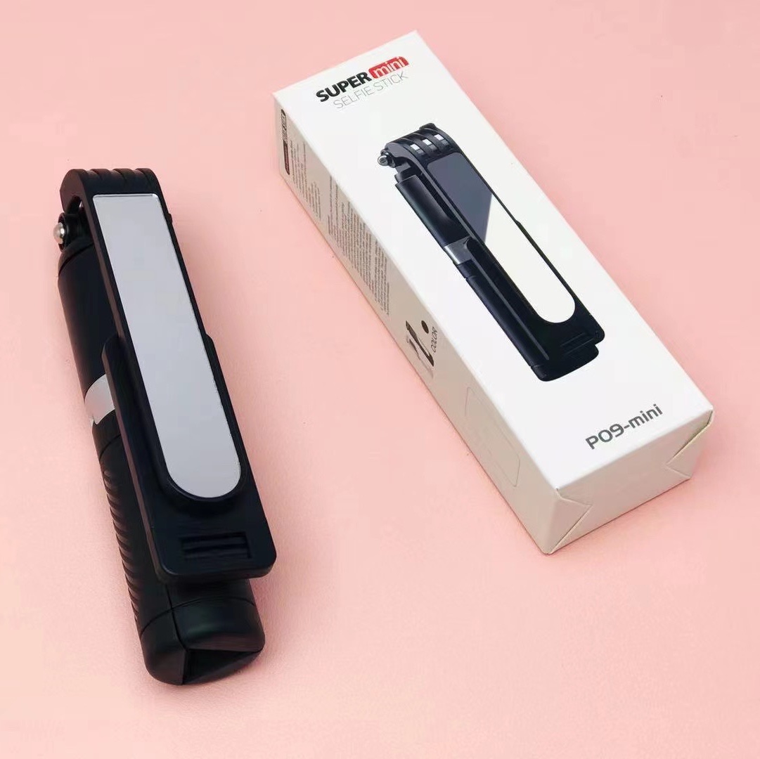 P09miniA
The new selfie stick
100PCS/16KG; 130g
Product size: 153-710mm
Pipe material: Aluminum alloy pipe