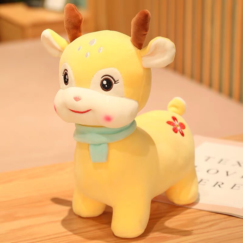 Giraffe plush doll doll throw pillow Children's doll doll throw pillow doll girl cute