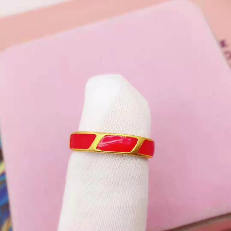 Red drop churro ring