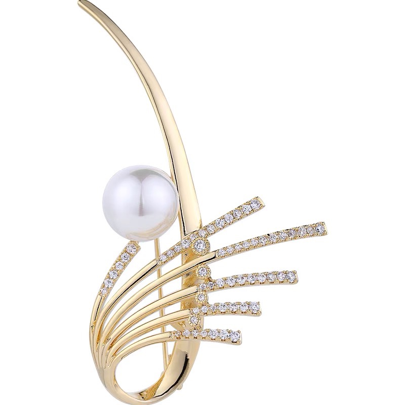 Simple brooch