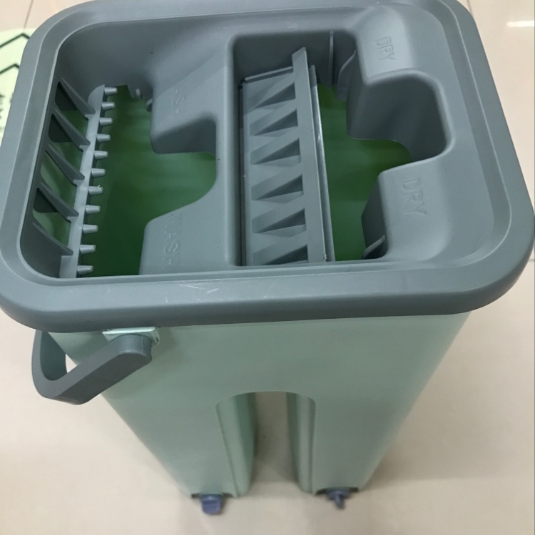 Mops Household Scratch-Off Mops Lazy Mops Household Hand-Free Flat Mops Scraping Mops Bucket Cross-Border details Picture