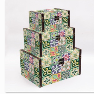 Vintage Box Set Home Decor Display Box