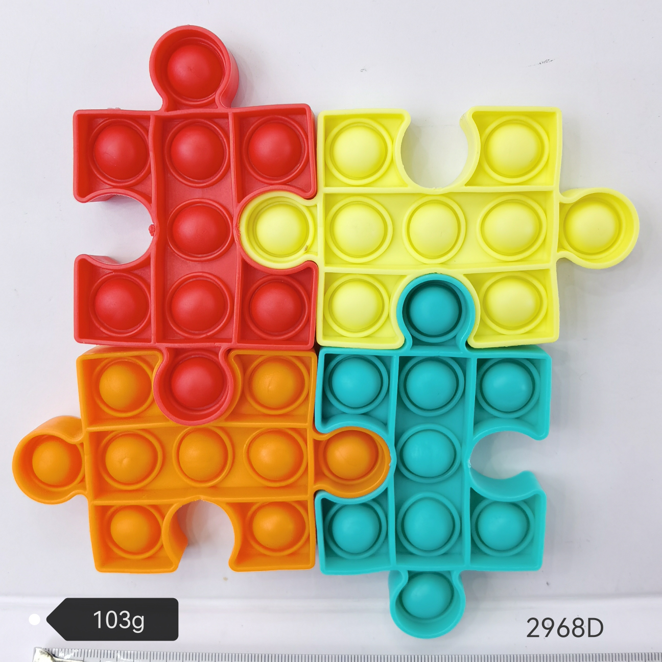 拼装积木软胶按压灭鼠先锋 实色2