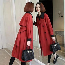 21新款韩版女装气质高雅风衣