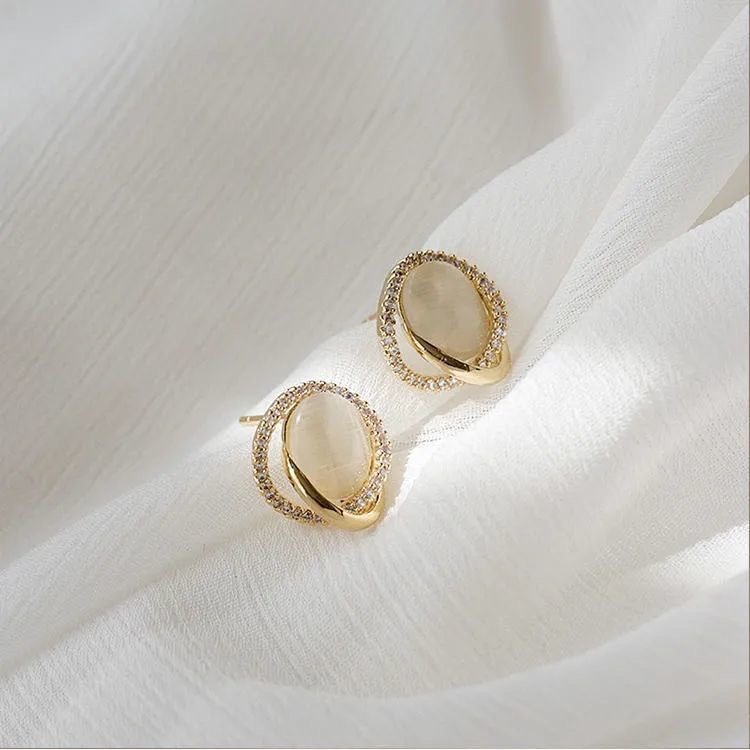South Korea's simple temperament pearl earrings 2021 new fashion high-grade studs female fashion network red earrings thumbnail