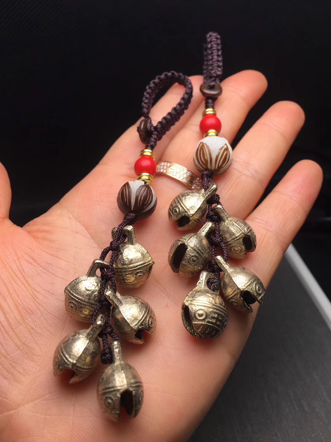 النحاس مفاتيح -WuFu جرس 🔔 🔔 🔔 details Picture