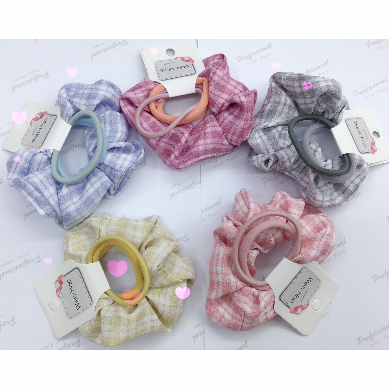 文昊饰品饰界达人精美卡通图案装饰设计理念创意十足 A时尚精美潮流皮筋系列fhjn