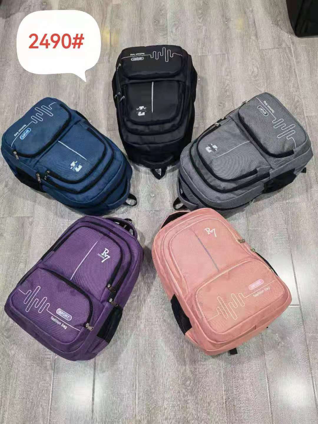 Fashion Backpack Business Computer Bag Middle And Senior Students Backpack, Outdoor Travel Bag Oxford Cloth Large Capacity College Backpack undefined