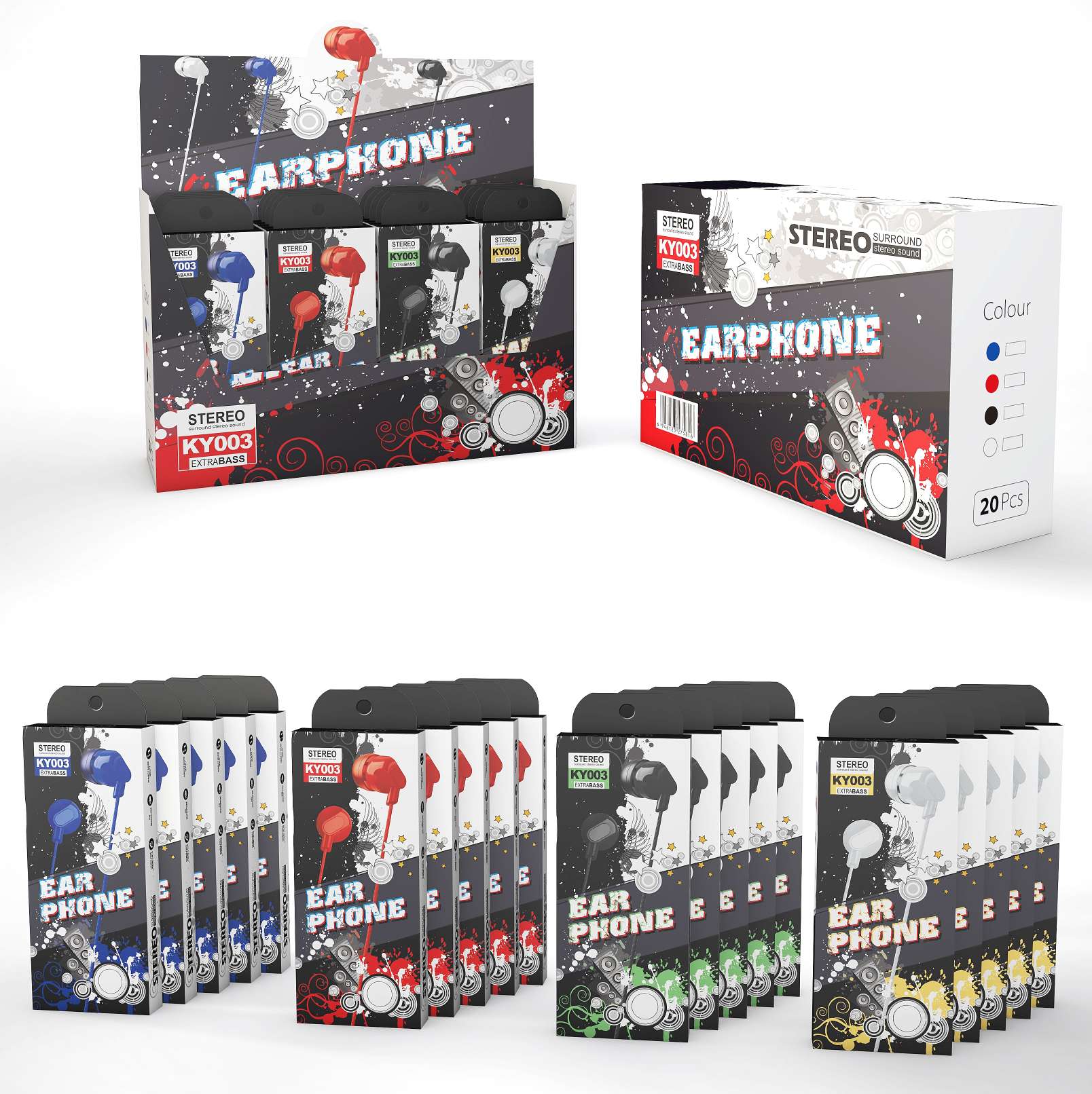 Guangdong Sogo headphones, gift box Specification image