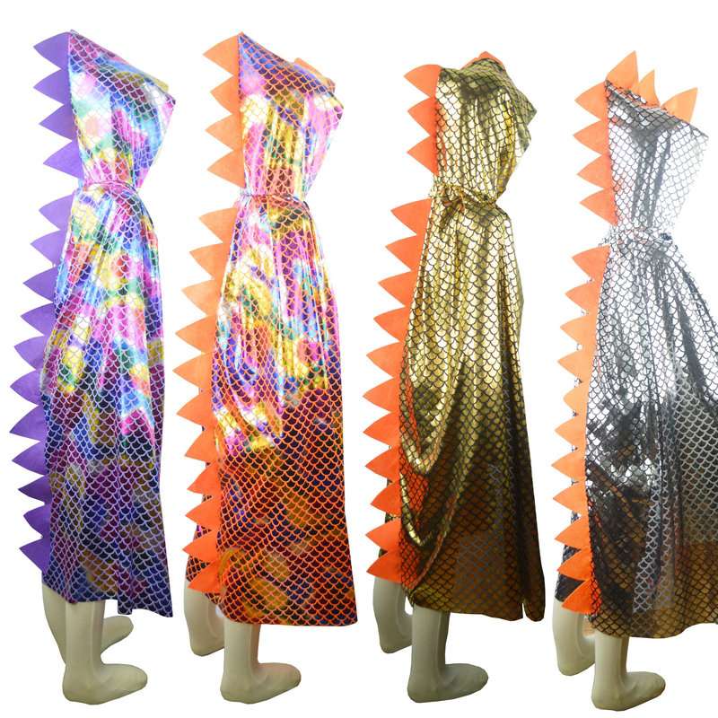 万圣节儿童服装男童女童披风斗篷cosplay巫婆化妆舞会女巫演出服23细节图