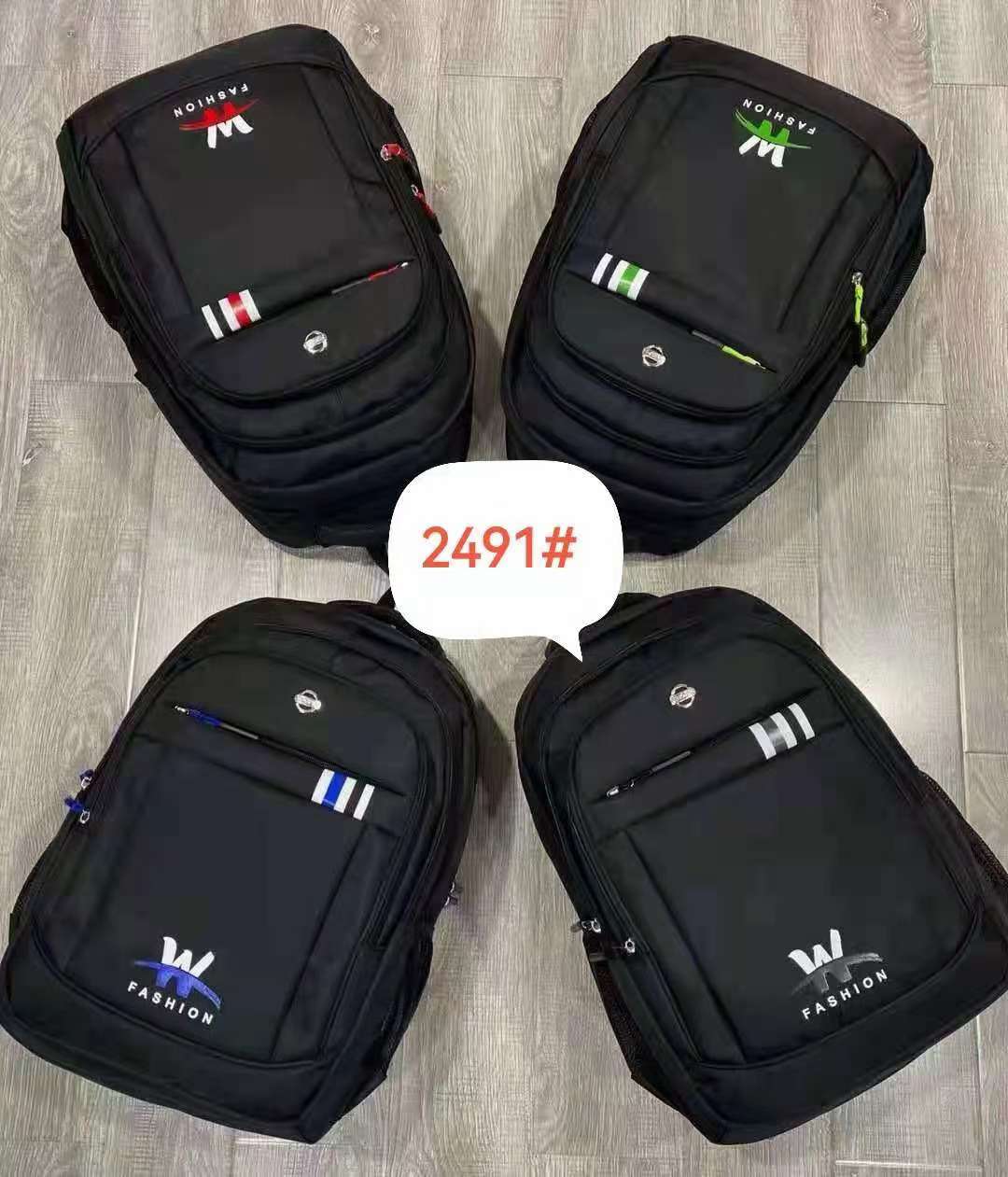 2021 New Backpack Fashion Business Computer Outdoor Travel Bag Large Capacity Junior High School Students Light Student Bag undefined