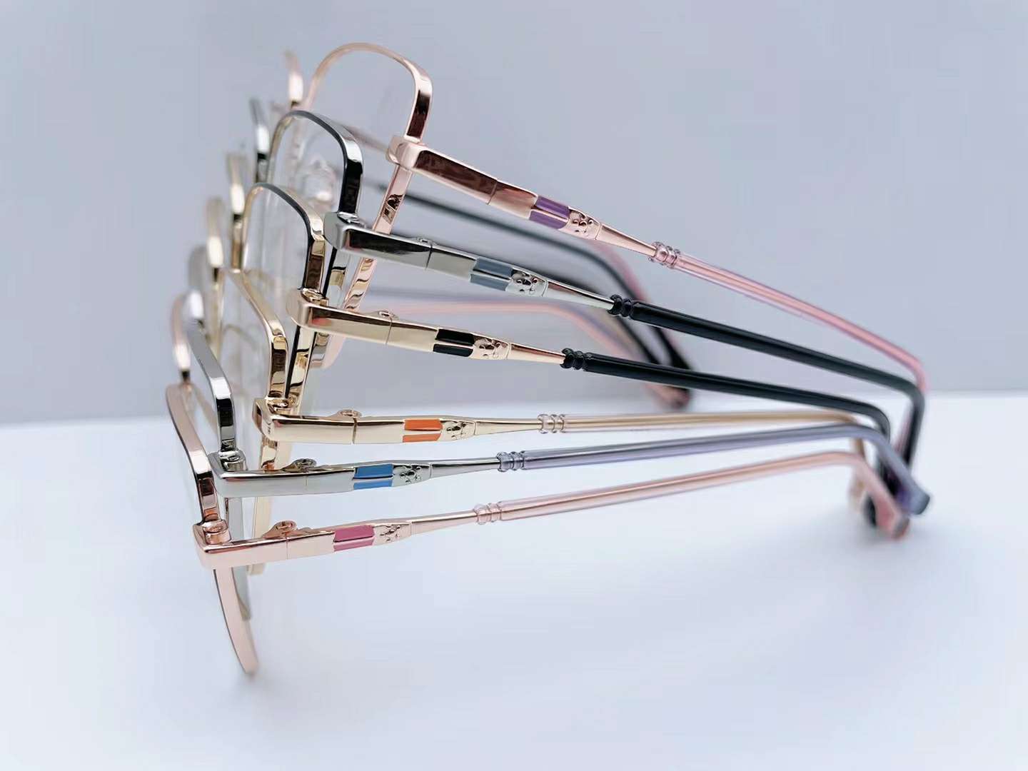 型号：35037，欧美暴款猫眼型金属时尚百搭眼镜框己出货详情图4