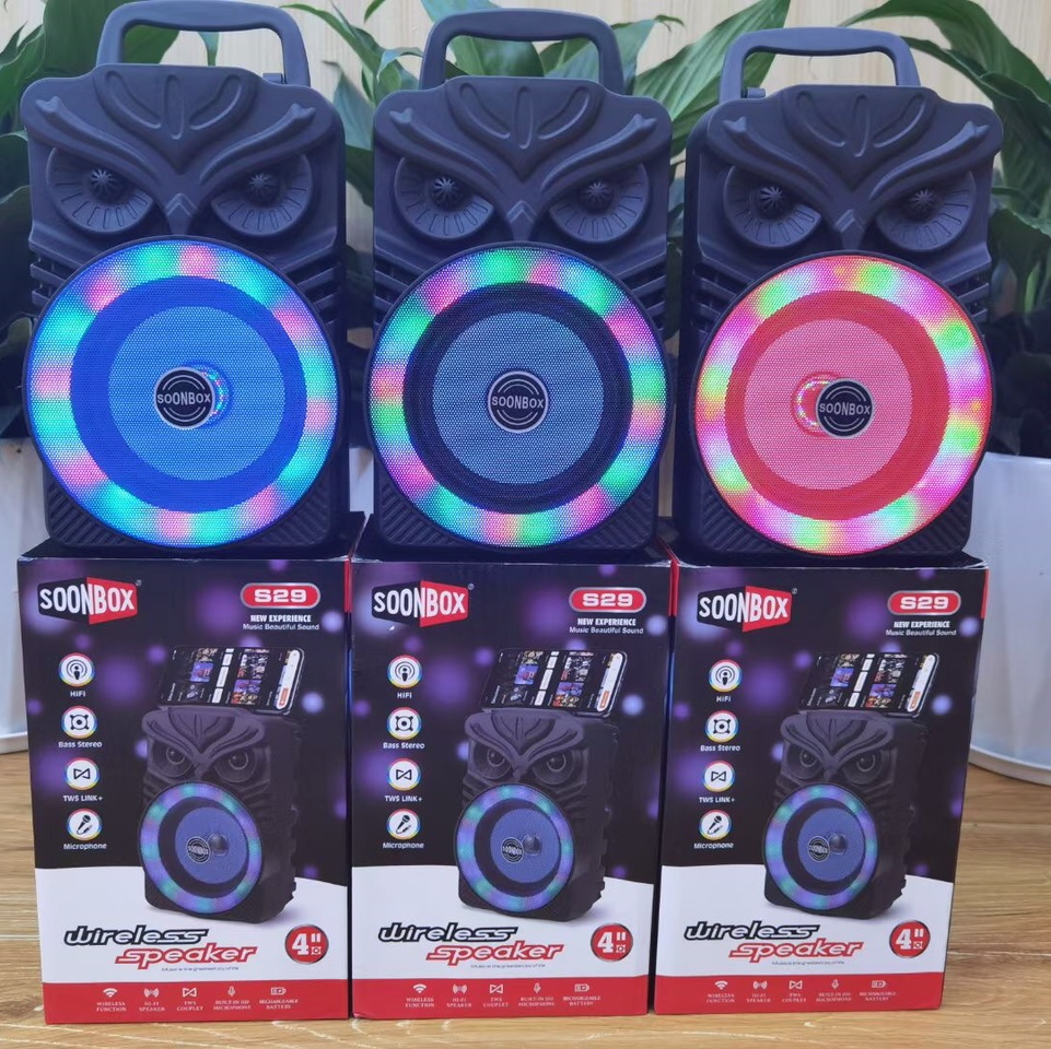 New private model, running lantern ring ⭕

S29 Owl,S30
Single 4 "speaker