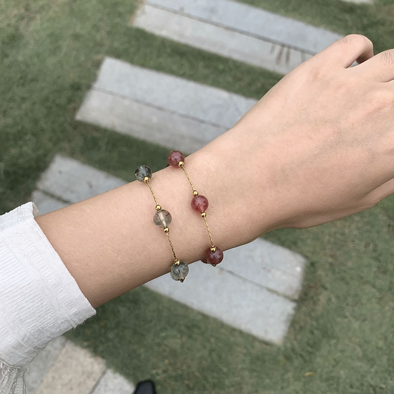 Crystal bracelet, women's bracelet gift, Instagram niche design Application Scenario