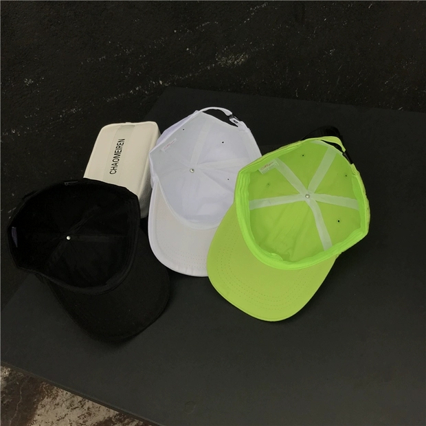 2023 Trend Vintage Style Embroidered Letter Baseball Cap Lovers Outdoor Thin Summer Visor Hat Star With Duck Cap Specification drawing