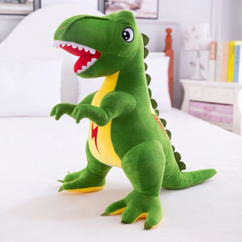 Creative dinosaur plush doll doll cute sleeping pillow doll birthday gift boy