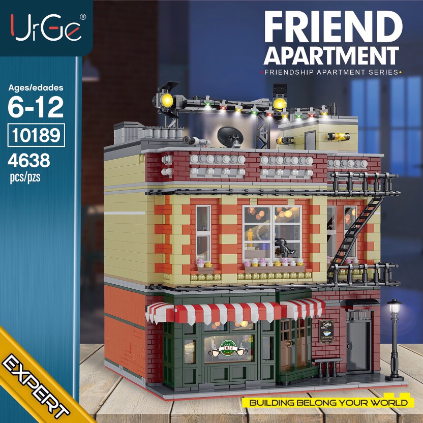 10189 Friends & The Big Bang Theory, 4638pcs