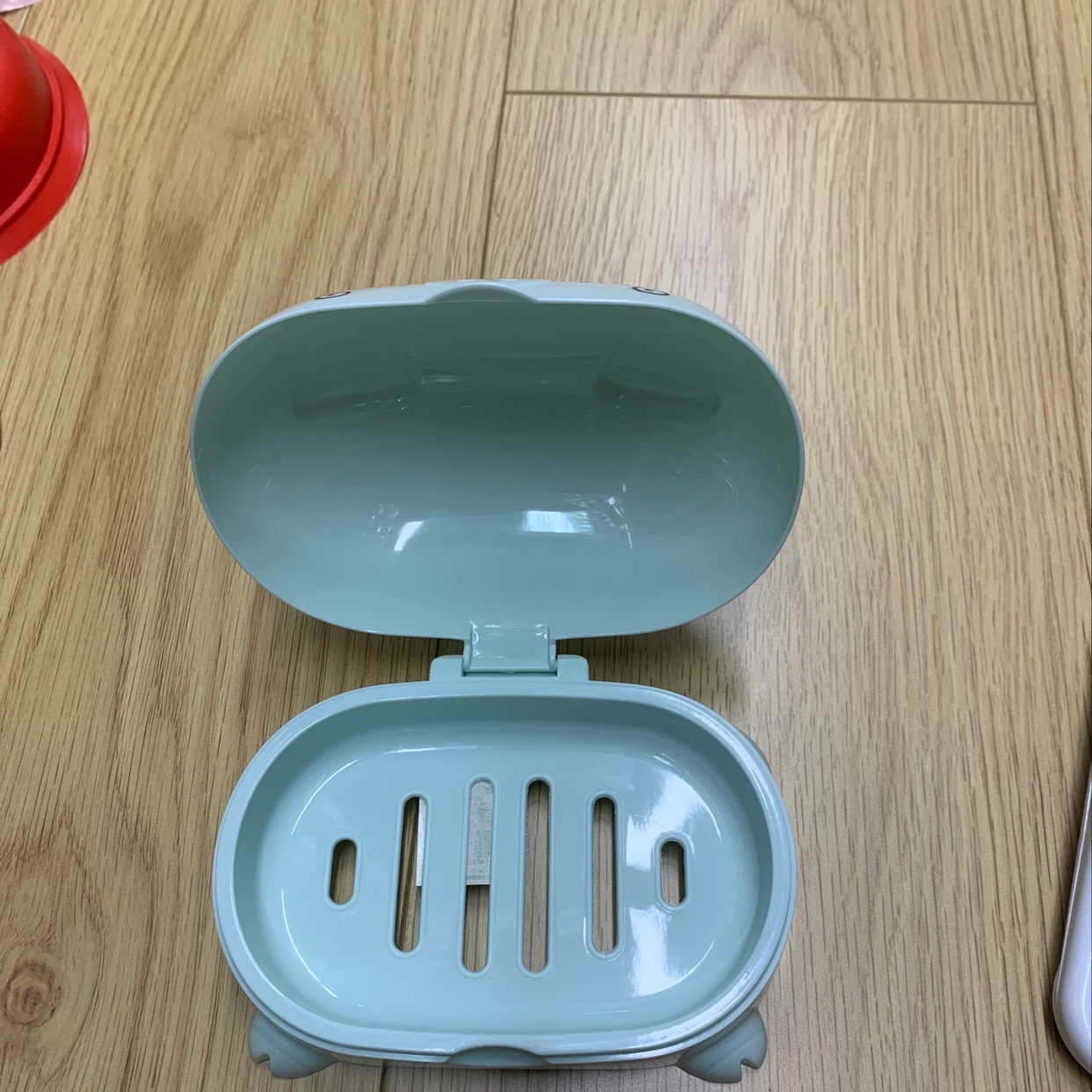 2021 Soap Box With Cover Travel Portable Waterproof Household Bathroom Drain Creative Design Cartoon Fragrance details Picture