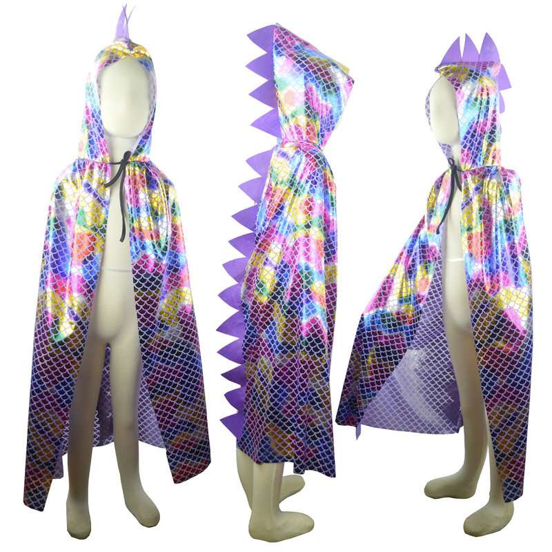 万圣节儿童服装男童女童披风斗篷cosplay巫婆化妆舞会女巫演出服23产品图