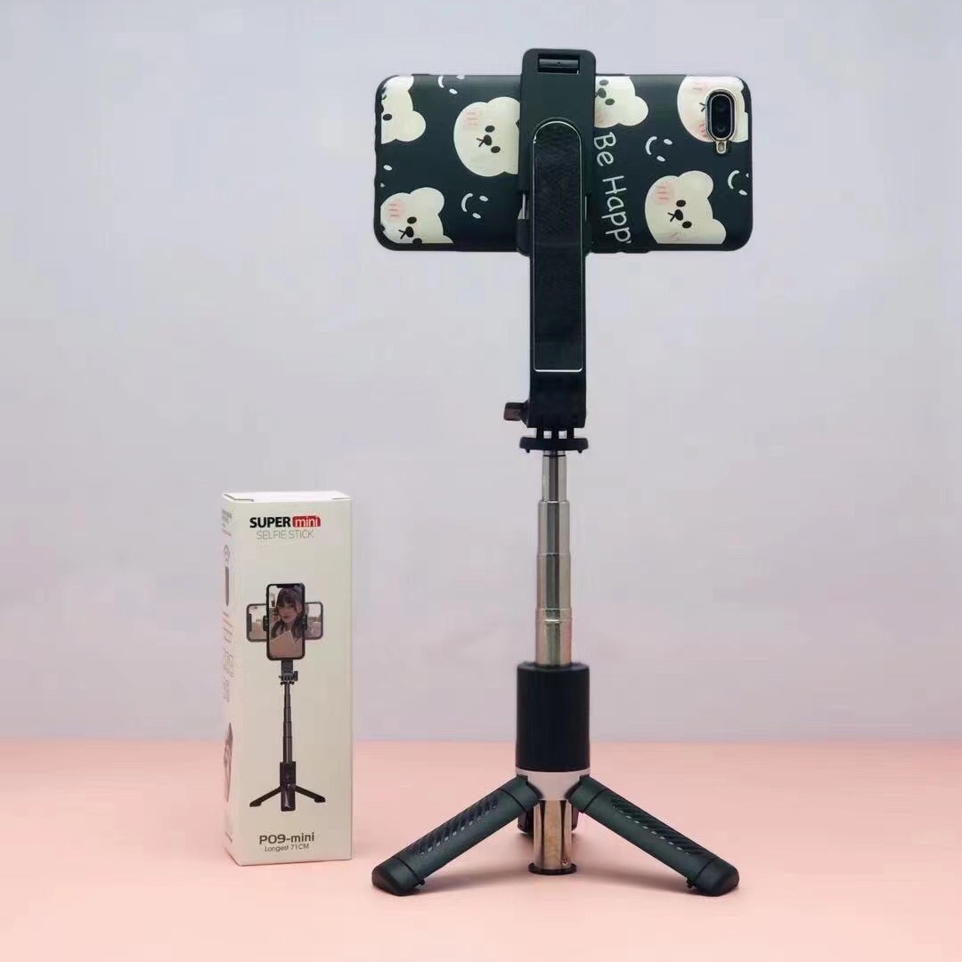 新款自拍杆上市[666]
型号：P09mini
颜色：黑/白
外箱尺寸：40.5*33*27CM
彩盒尺寸：15.8*5