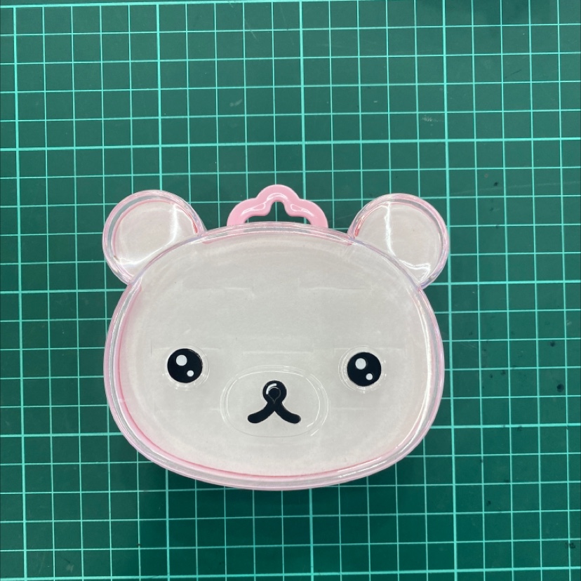 Square storage box bear head under cover manufacturers direct sales