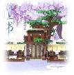 LE-J921 Van Yingu Mountain Gate,1070PCS