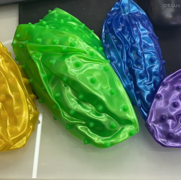 14公分珠光充气按摩球