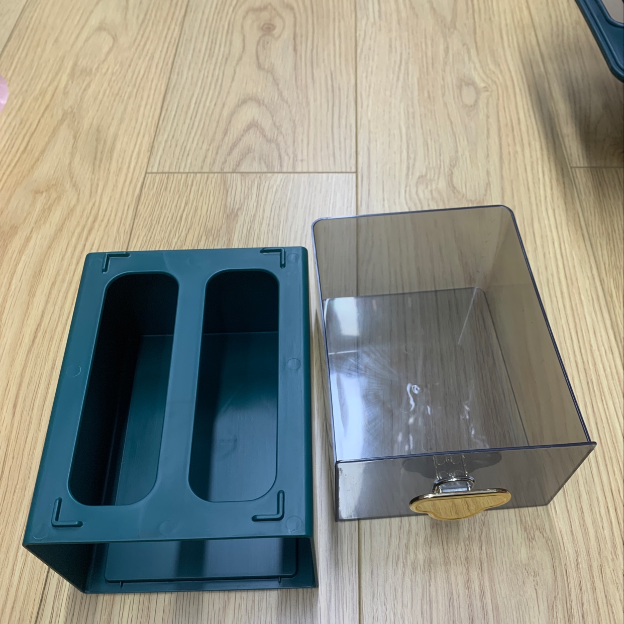 New convenient and practical box No. 2 storage box Simple household goods box Specification drawing